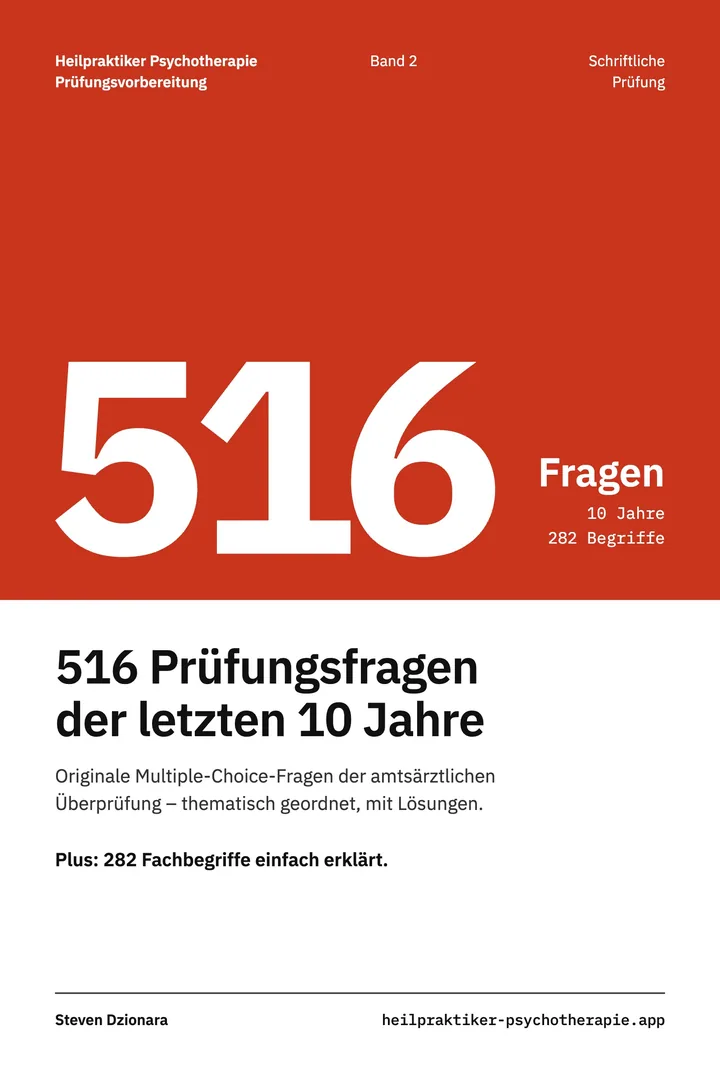 Umschlag von Band 2: 516 Prüfungsfragen der letzten 10 Jahre