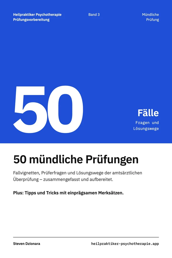 Umschlag von Band 3: 50 mündliche Prüfungen